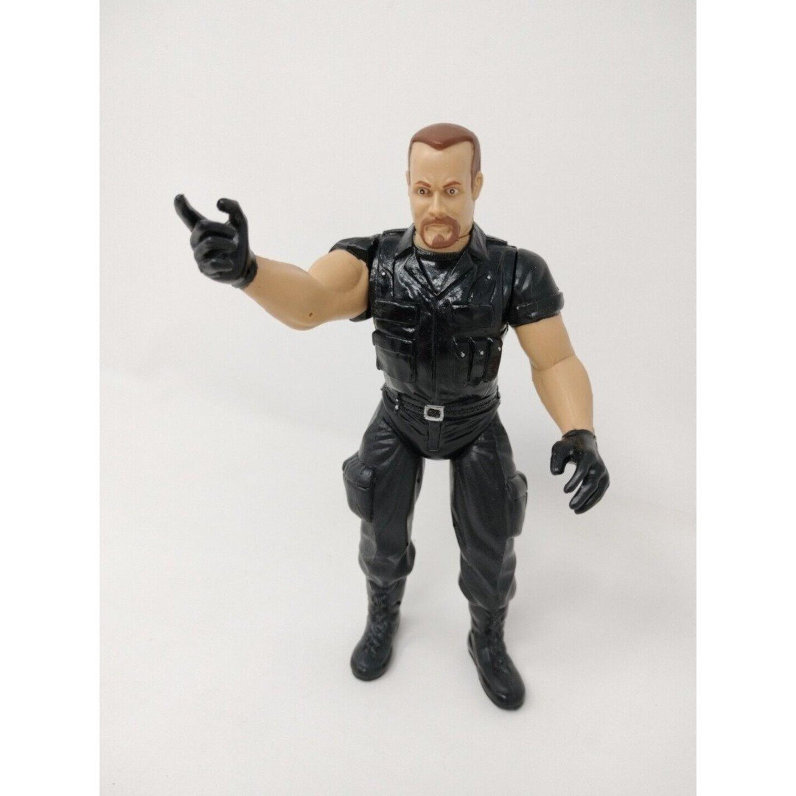Vintage Big Boss Man 6" Wrestling Action Figure WWE WWF Jakks 1999