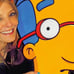 1655 FUNKO MILHOUSE FALLOUT BOY SIGNED AUTOGRAPH PAMELA HAYDEN SIMPSONS COA RARE
