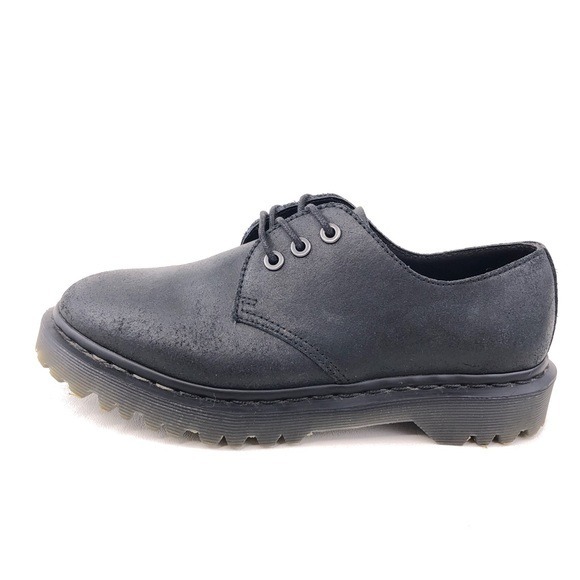 Dr. Martens Immanuel Black Leather 3-Eye Oxfords 7