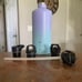 64 oz Iron Flask Water Bottle with 4 tops EUC