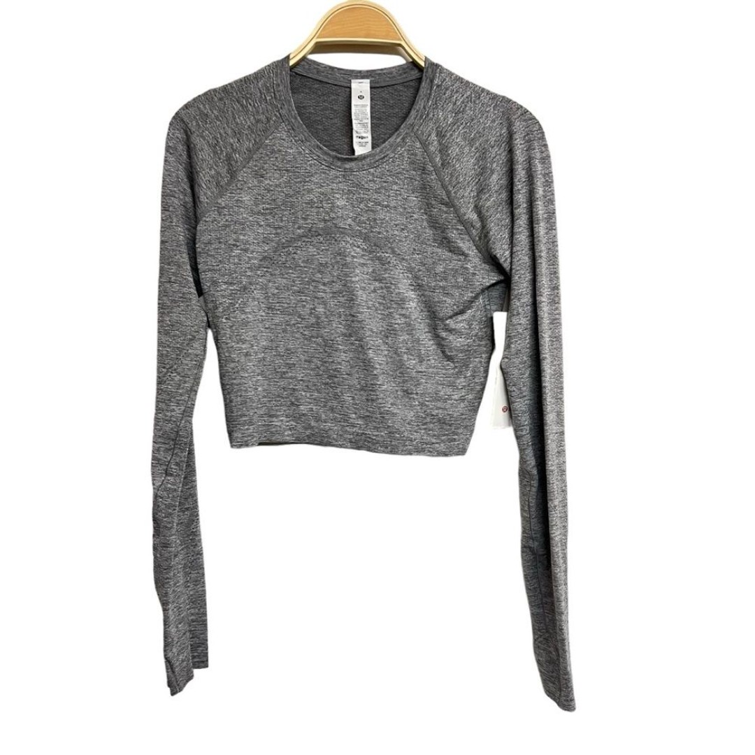 New Lululemon Swiftly Tech Cropped Long Sleeve 2.0 Shirt