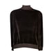 Ralph Lauren Brown Velvet Zip Up Track Jacket