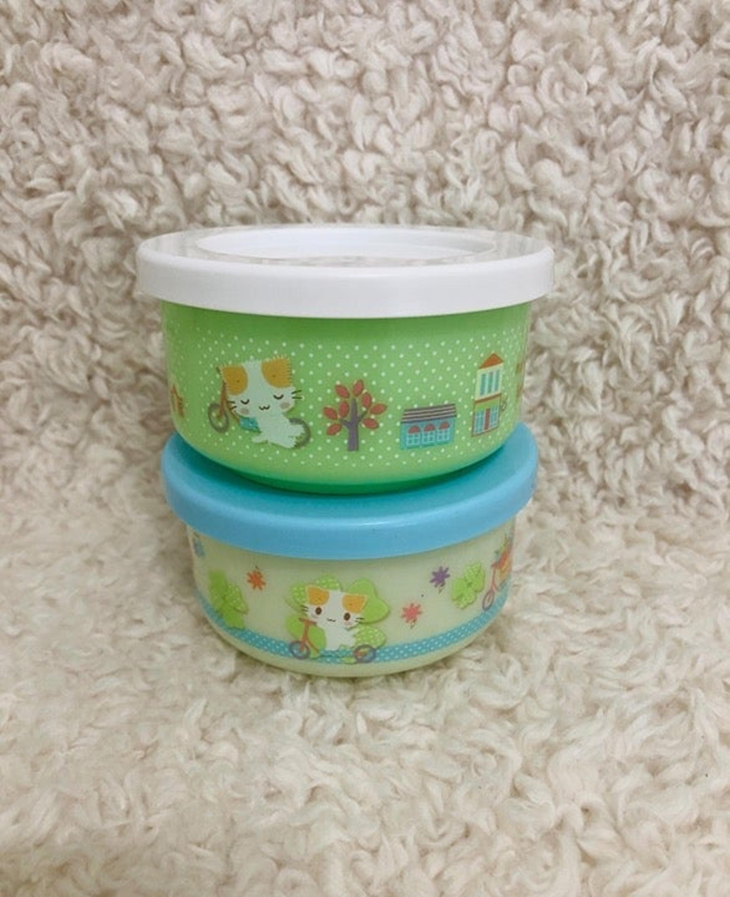 RARE Sanrio Masyumaro Mini 2pc Food Storage Containers