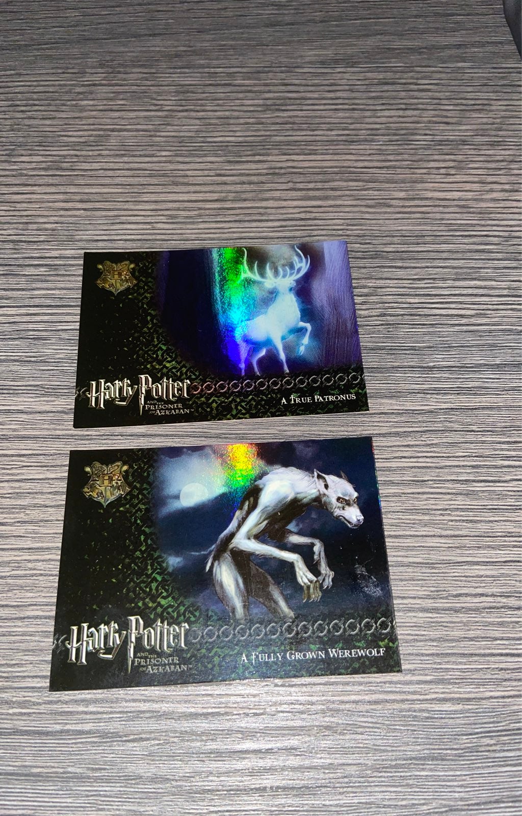 Harry Potter limited addition trading cards