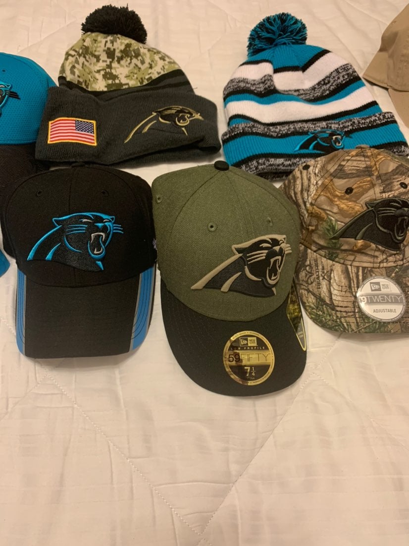 carolina panthers hat collection