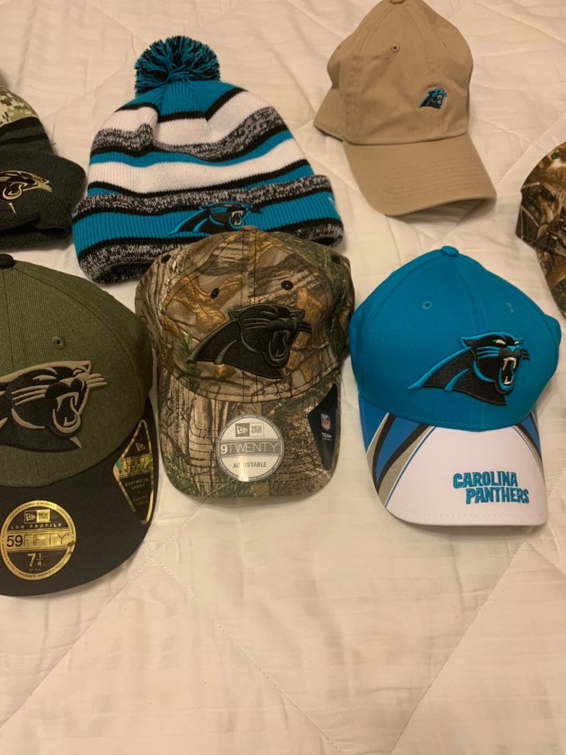 carolina panthers hat collection