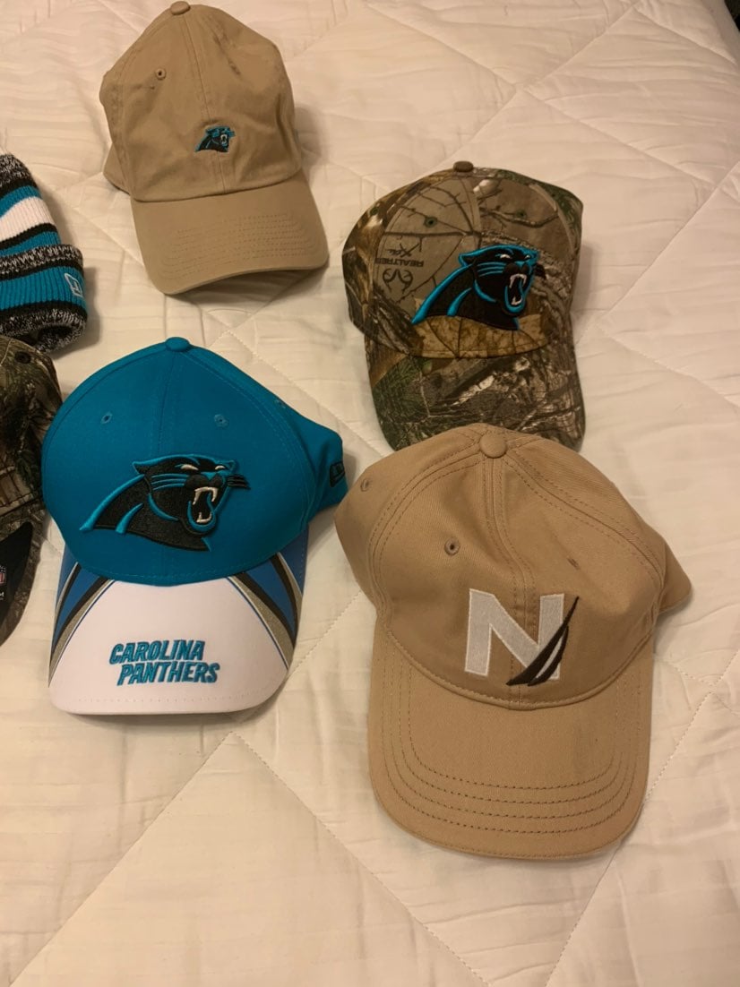 carolina panthers hat collection