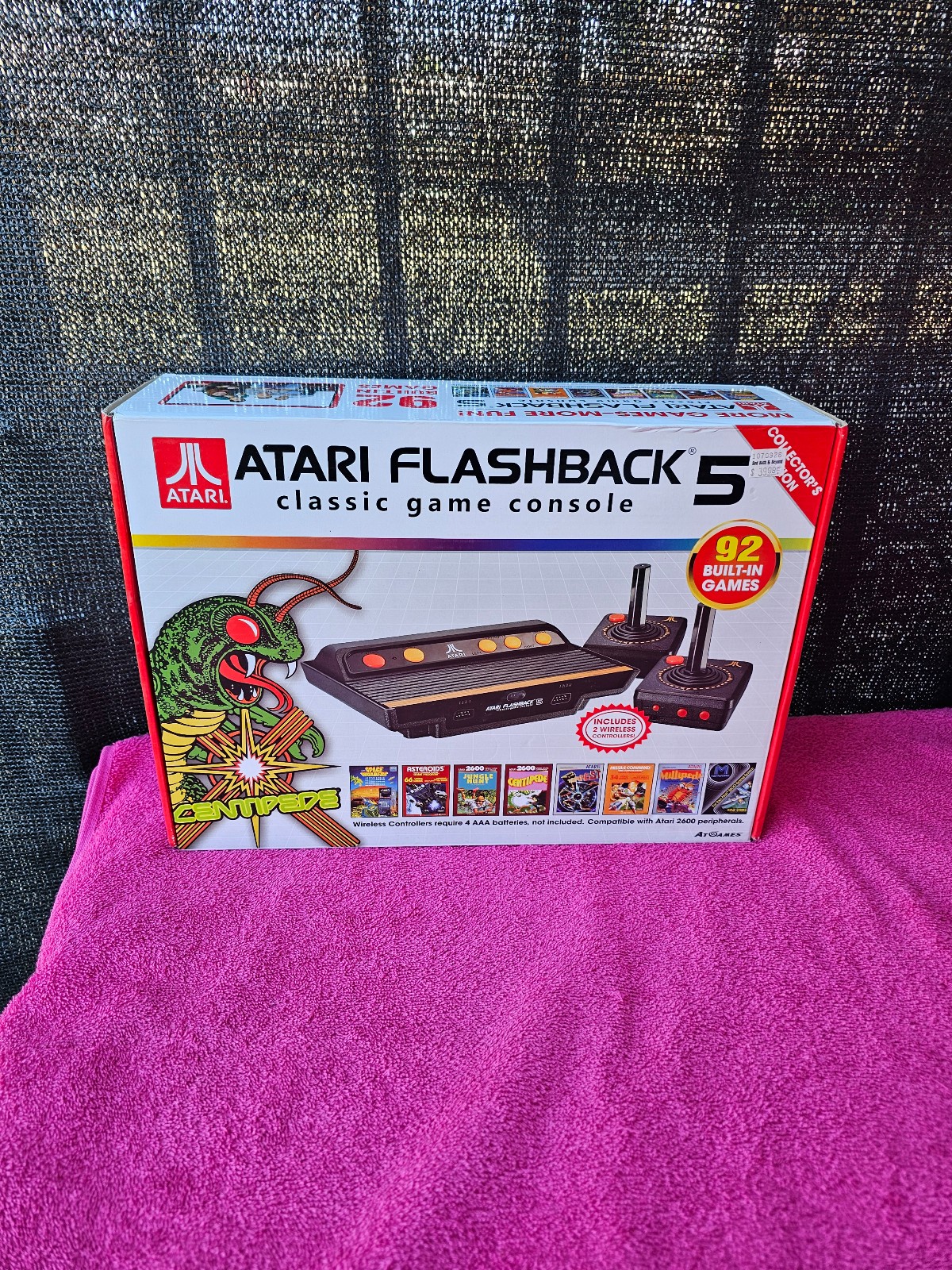 Atari Flashback 5 Classic Game Console 92 Built-in Games - Brand New Sealed
