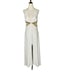BEBE Ivory Halter Maxi Dress Size Medium