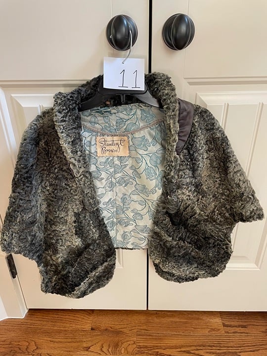 Stanley Brown Vintage fur stole shoulder wrap