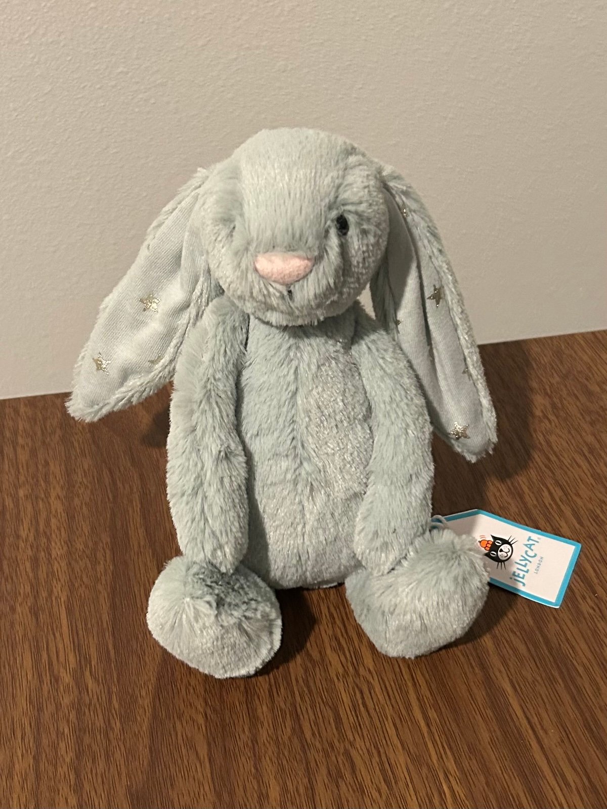 Jellycat small bashful sparklet bunny NWT