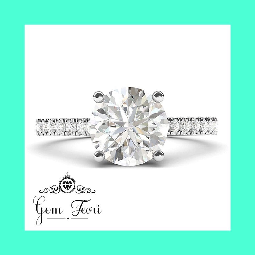 14K 2.10 CTW Gemma Diamond Bridal Ring