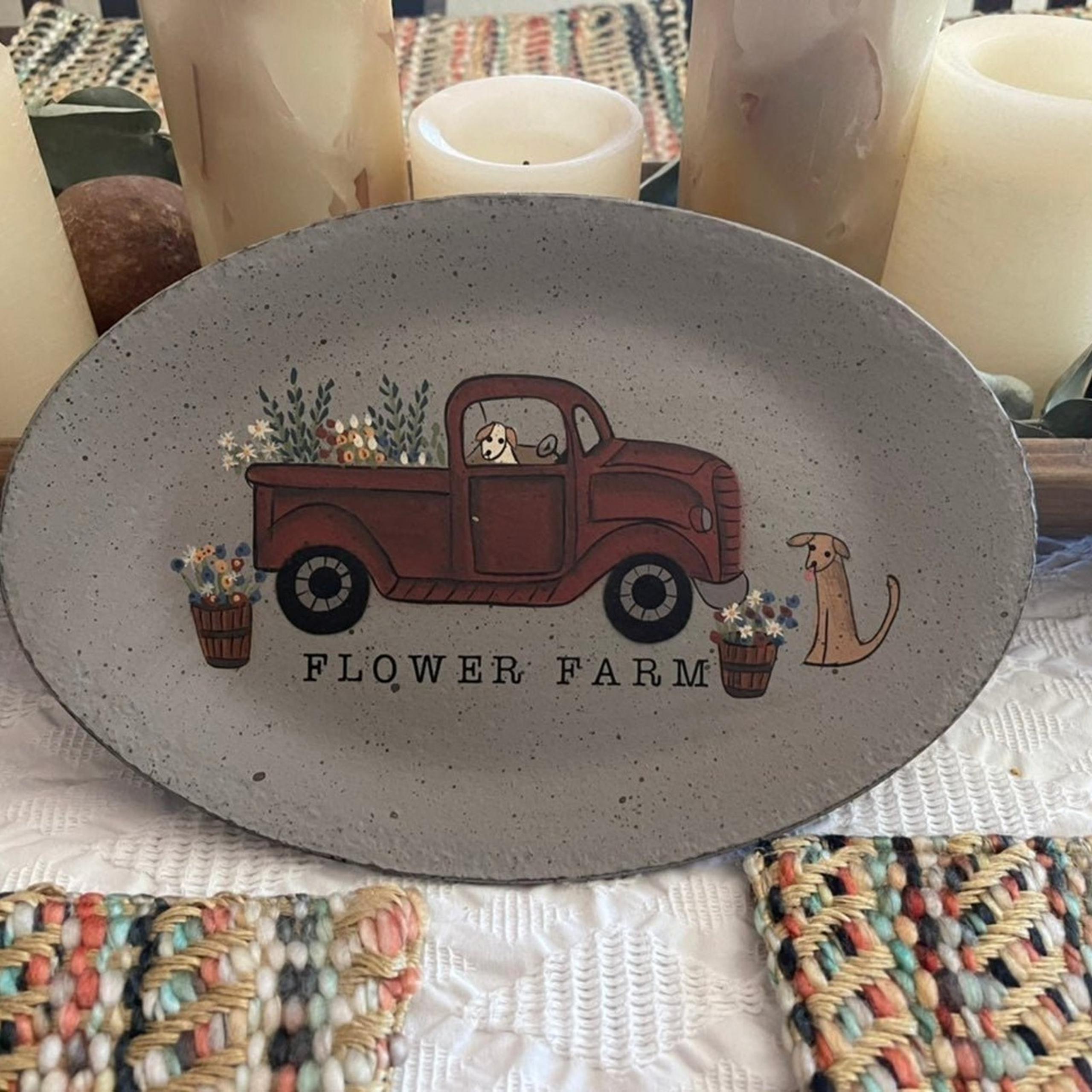Hearthside collection/Donna White dog & truck