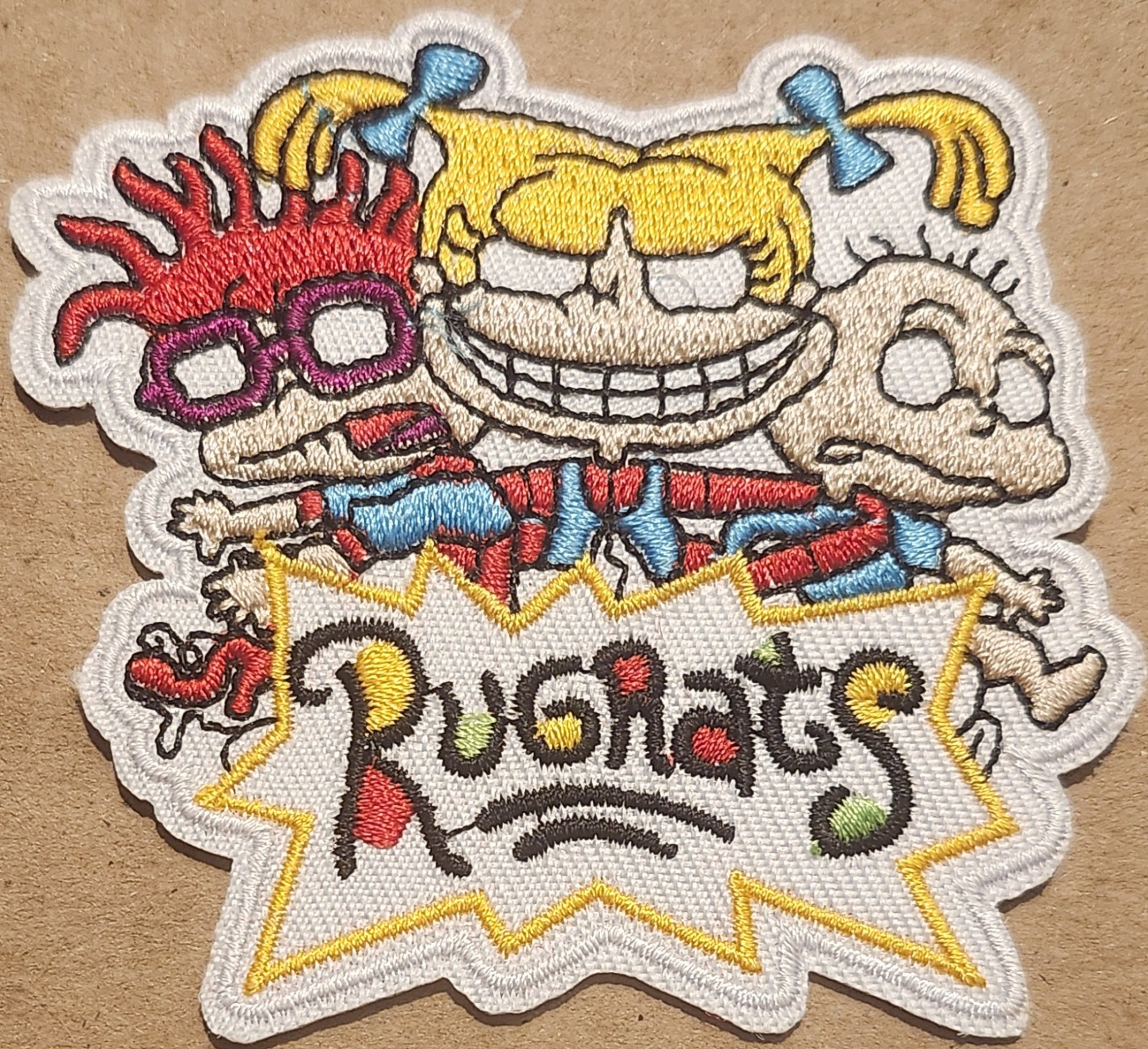 Nickelodeon Rugrats embroidered Iron on patch 6 ct.