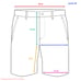 NWT Junk In Your Trunks Swim Shorts Mens M Yellow Blue Striped Pockets Recycled