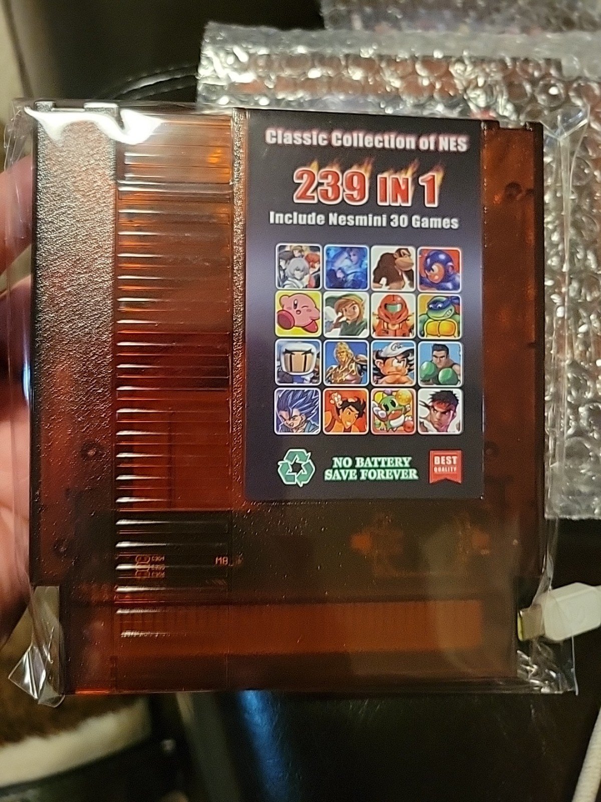 Classic Collection of NES 239 in 1 Game For Original NES- No Modification Needed