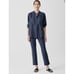Eileen Fisher Washable Stretch Crepe Pant Gray Size Medium