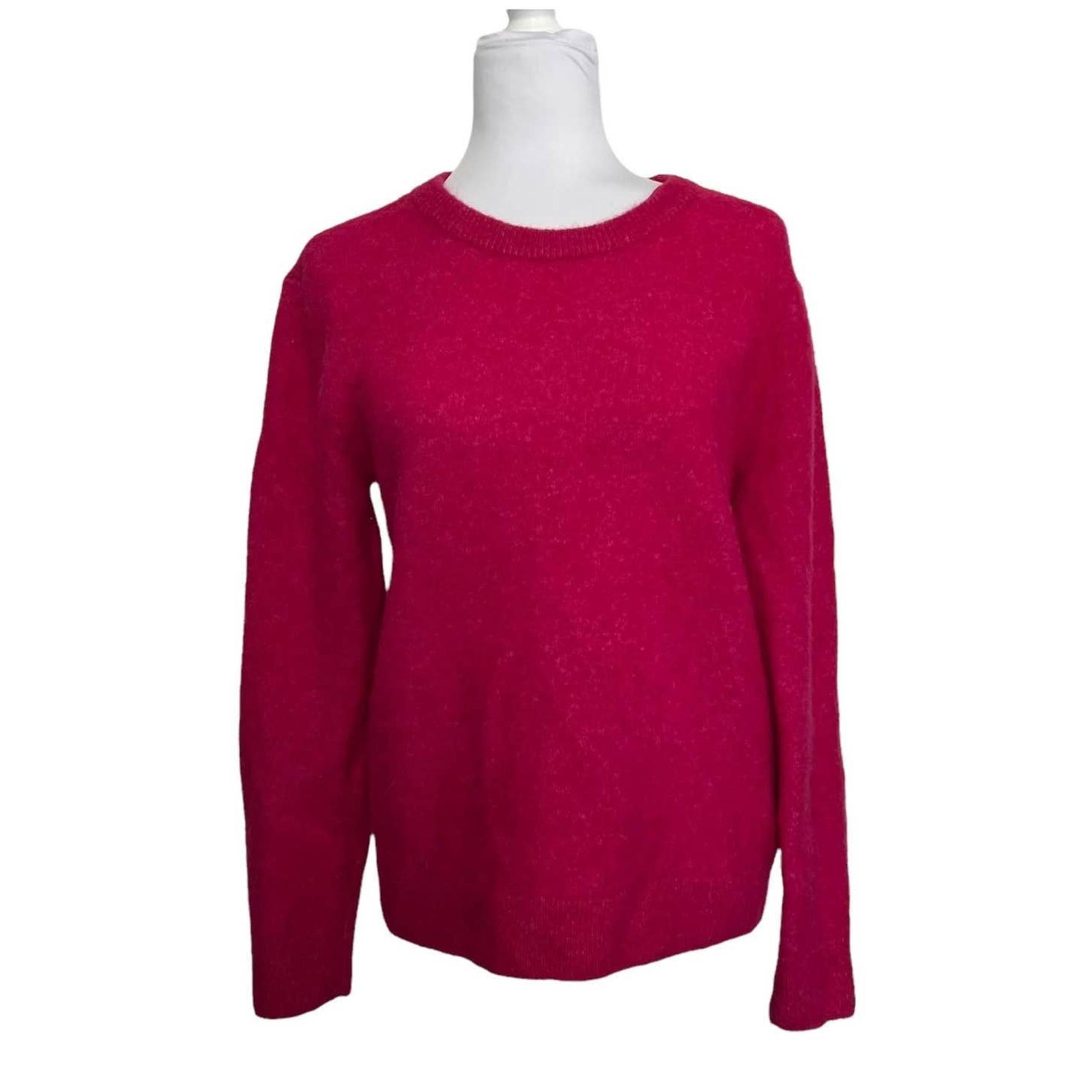 & Other Stories Paris Atelier Sweater Pink Wool Blend Knit Size M