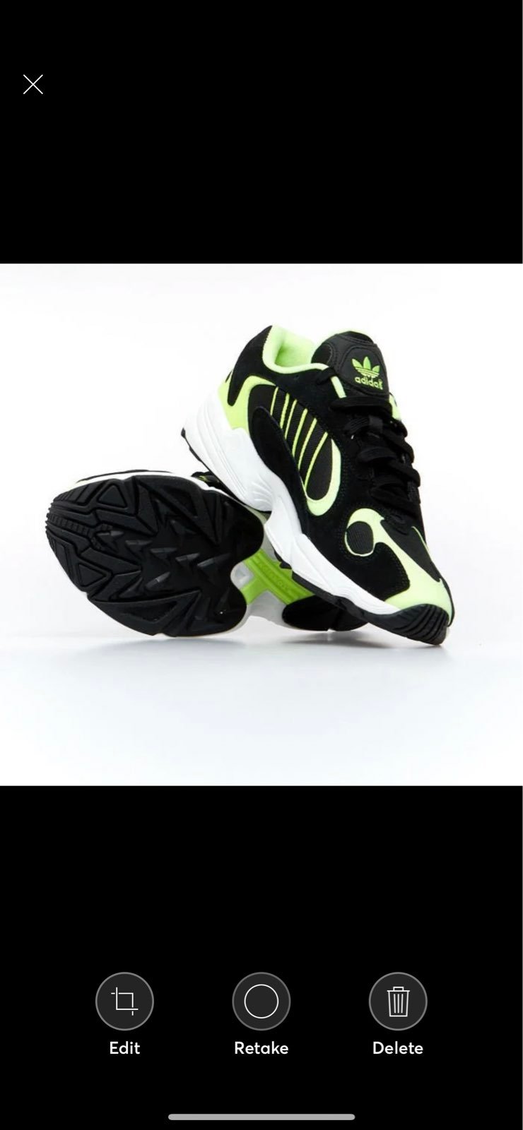 Adidas Mens Yung-1 Size 12