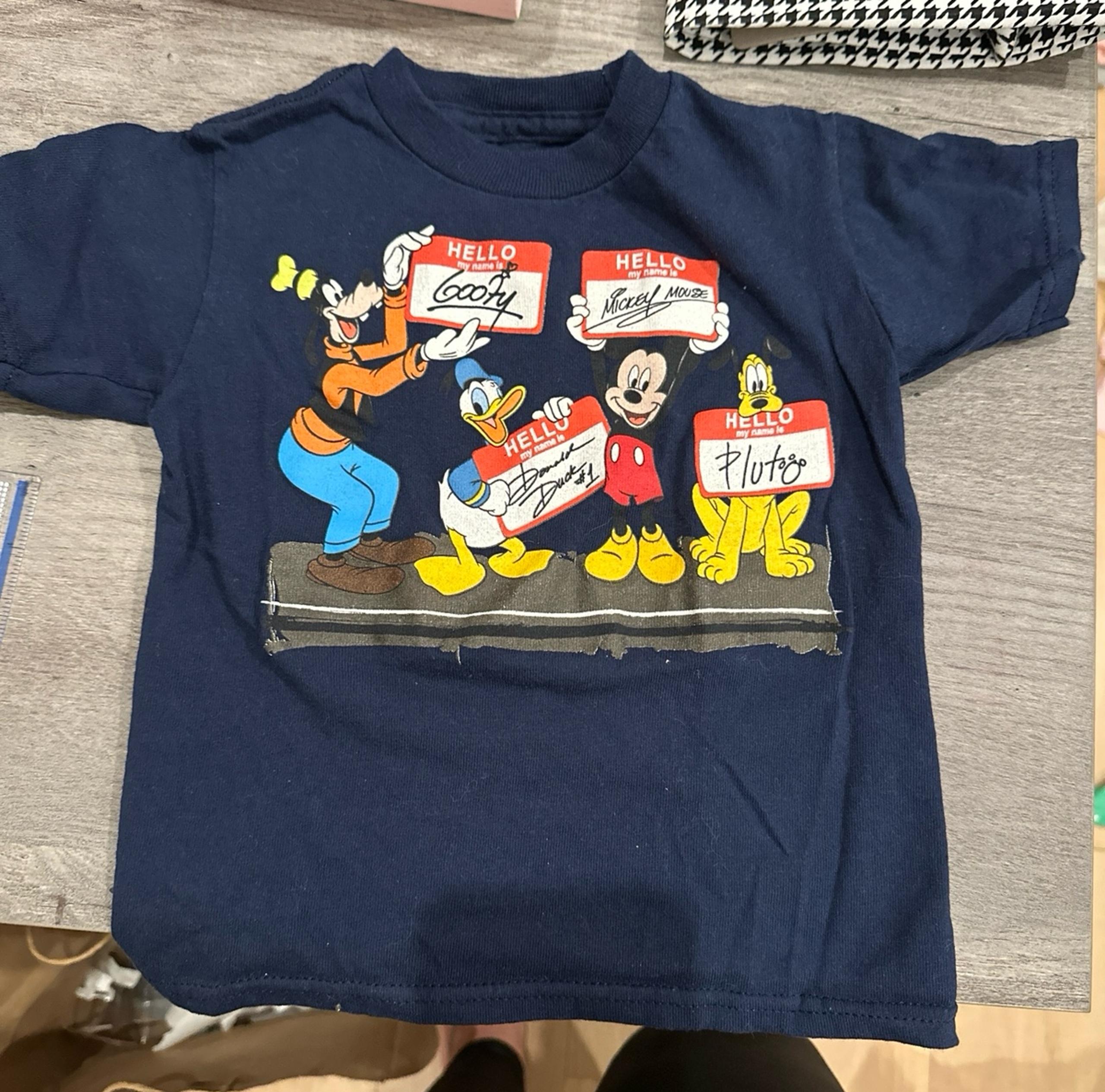 Disney toddler tshirt