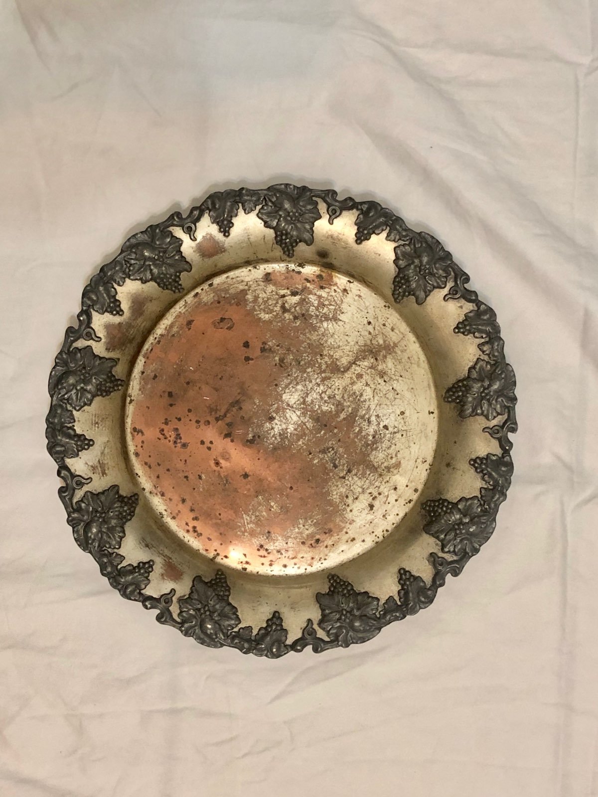 18th Century Silver plate antique Poland