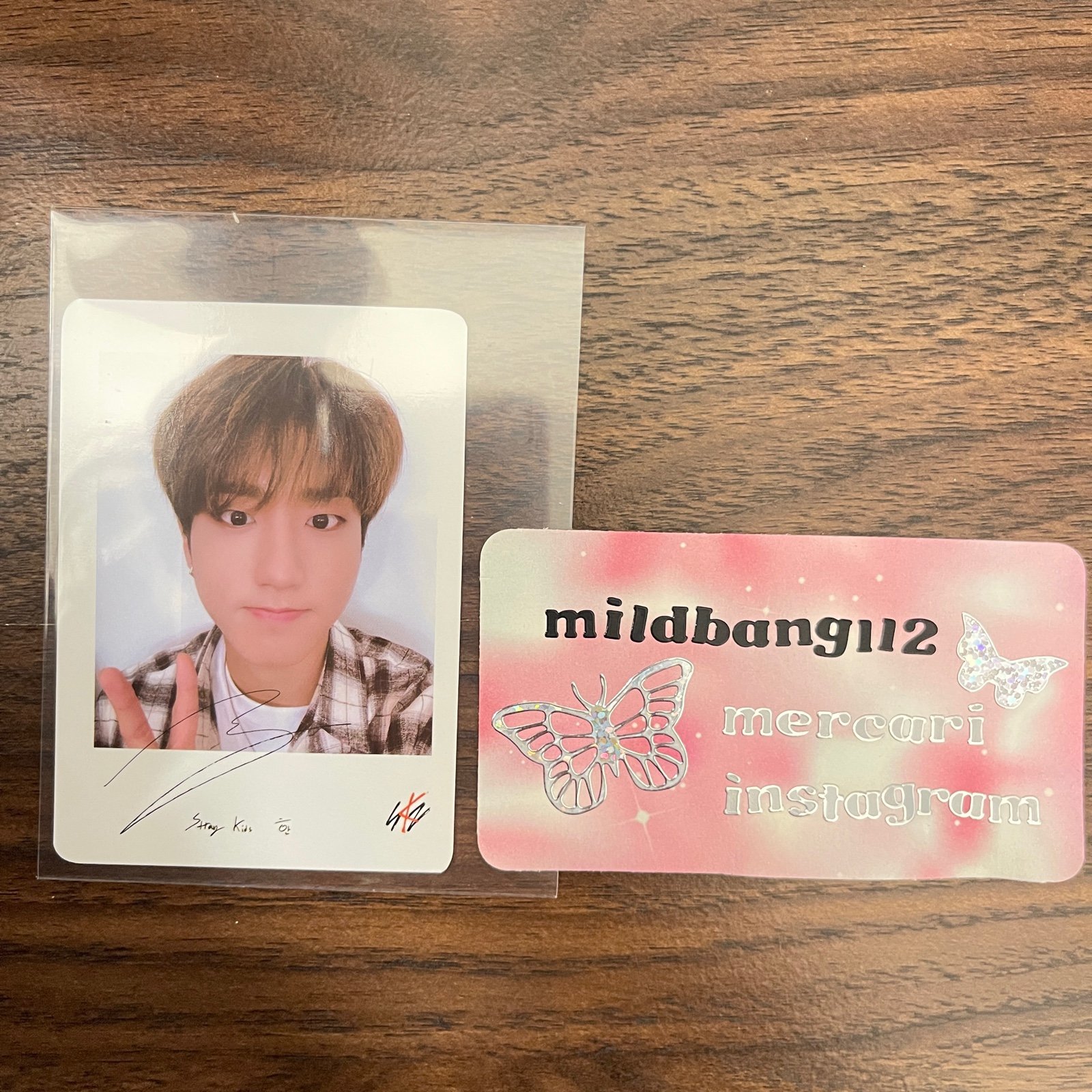 Stray kids Han Jisung 0th stay polaroid