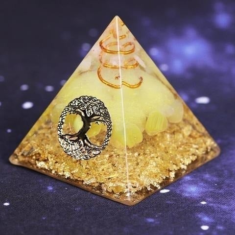 Orgonite Pyramid Tree Of Life Energy