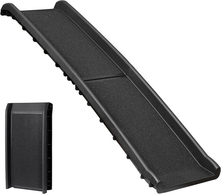 Non-Slip Portable Folding Dog Ramps for SUV, Truck, Car Ramp Stairs Step Ladder