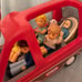 Little Tikes family van dollhouse figures baby dog