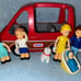 Little Tikes family van dollhouse figures baby dog