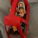 Little Tikes family van dollhouse figures baby dog