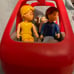 Little Tikes family van dollhouse figures baby dog