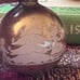 Rare lot of 7 mid century Christmas Tree Ornament Mercury Blown Glass Shiny