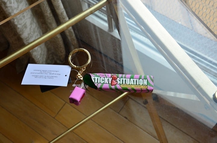Kate Spade KK206 Bubble Gum Key Chain