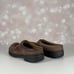 BIRKENSTOCK Brown Leather Mule Size 40