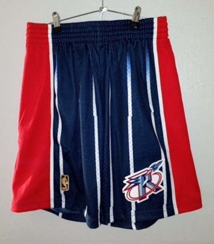 NBA Houston Rockets Mitchell & Ness NBA Swingman 96-97 road Basketball Shorts