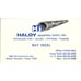 Ray Hickl Haloy Industrial Supply Inc Houston Vintage Business Card SE5-B3