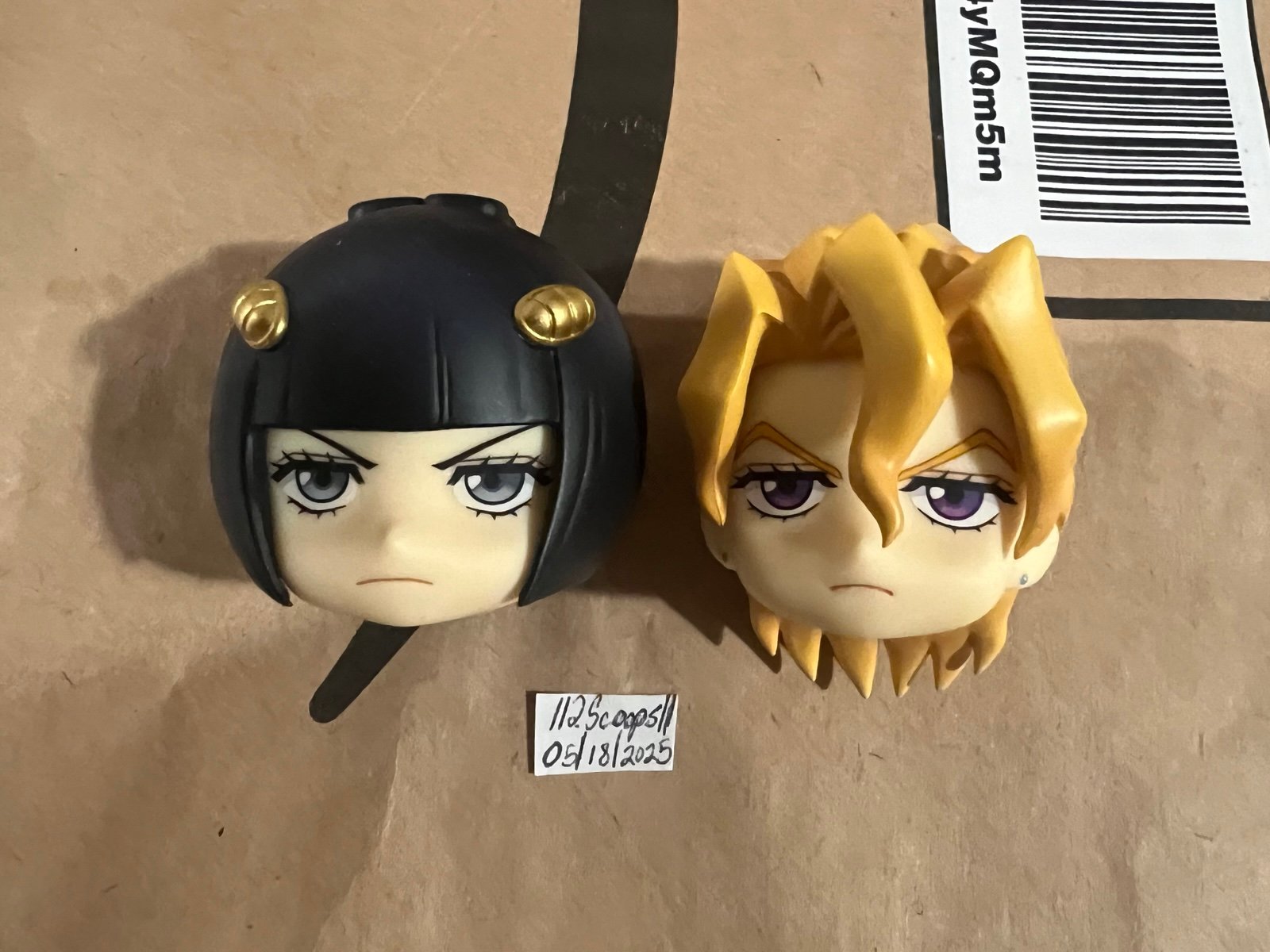 Good Smile Nendoroid Bruno Buccaratti & Pannacotta Fugo Faceplate & Hair Parts
