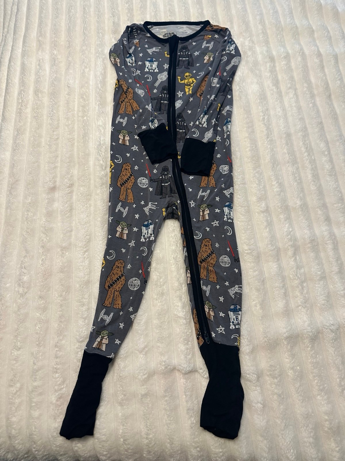 Little Sleepies Long Sleeve 2T Star Wars Zippie