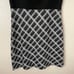 Theory Dress Womens Size 8 Black White Ranied Bixion Plaid Wool Blend Knit Mini
