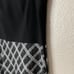 Theory Dress Womens Size 8 Black White Ranied Bixion Plaid Wool Blend Knit Mini