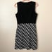 Theory Dress Womens Size 8 Black White Ranied Bixion Plaid Wool Blend Knit Mini