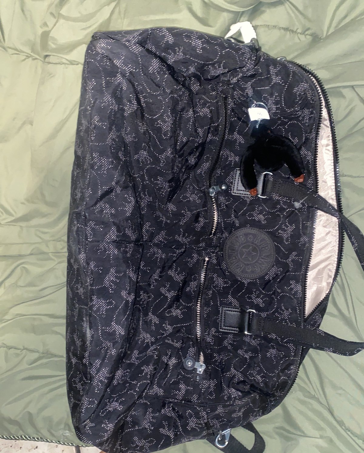 Kipling Large Black Travel Size Bag