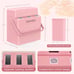 Roll On Wax Warmer Kit Triple Cartridge Heater Rolling Epilator Wax Roller Wax