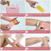 Roll On Wax Warmer Kit Triple Cartridge Heater Rolling Epilator Wax Roller Wax