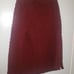 Lands' End Women's Cable Knit Red Sweater - M