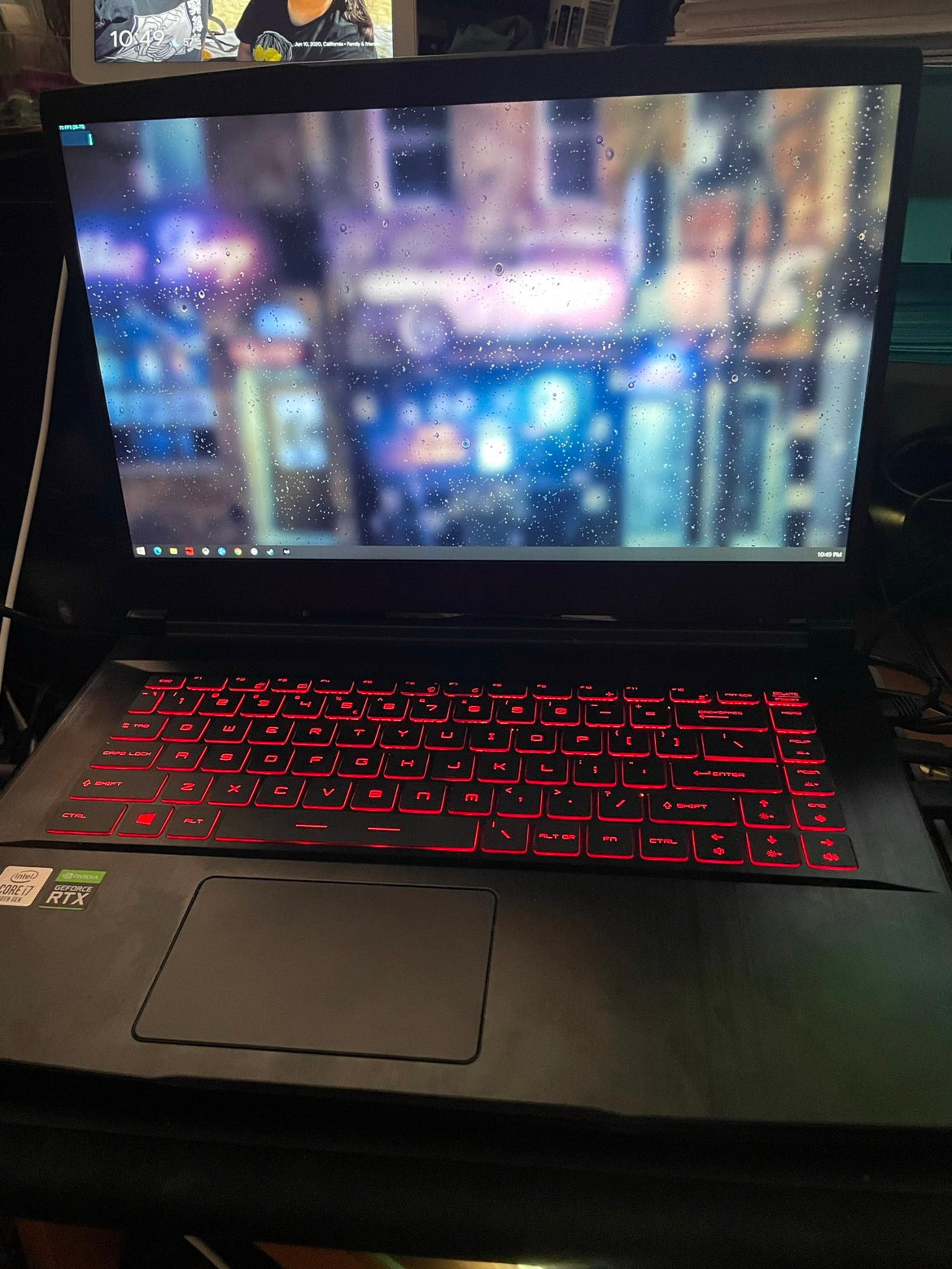 MSI gaming laptop GF65 Thin