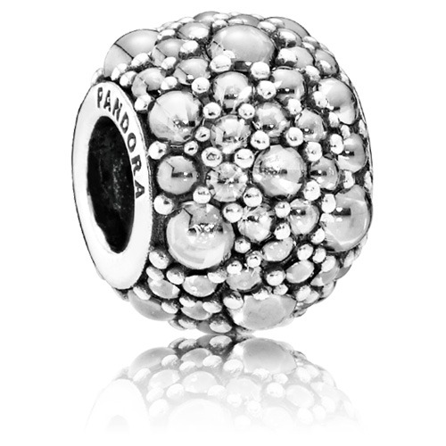 Authentic PANDORA Shimmering Droplets Charm with Clear Zirconia