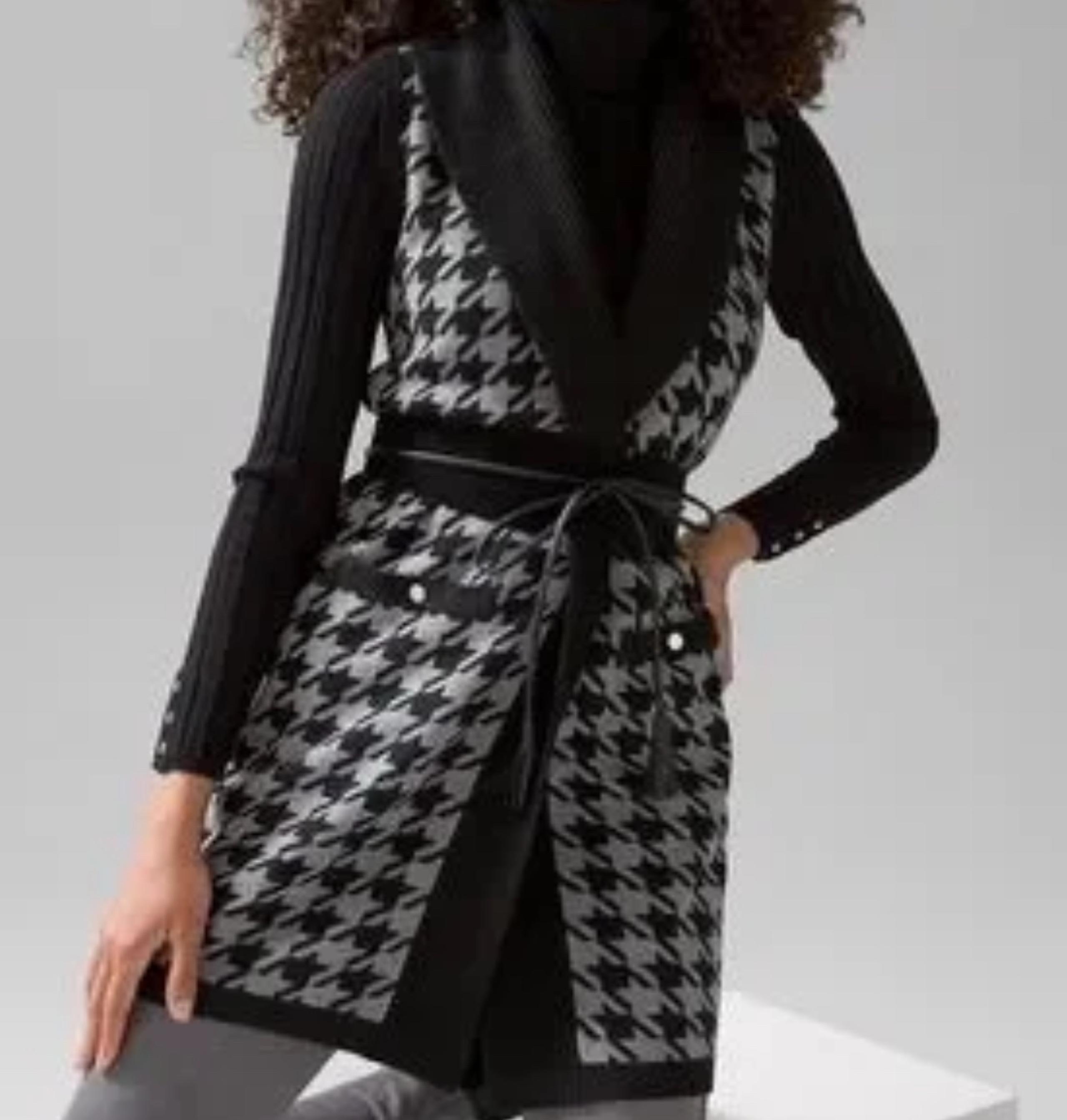 White House Black Market sweater vest