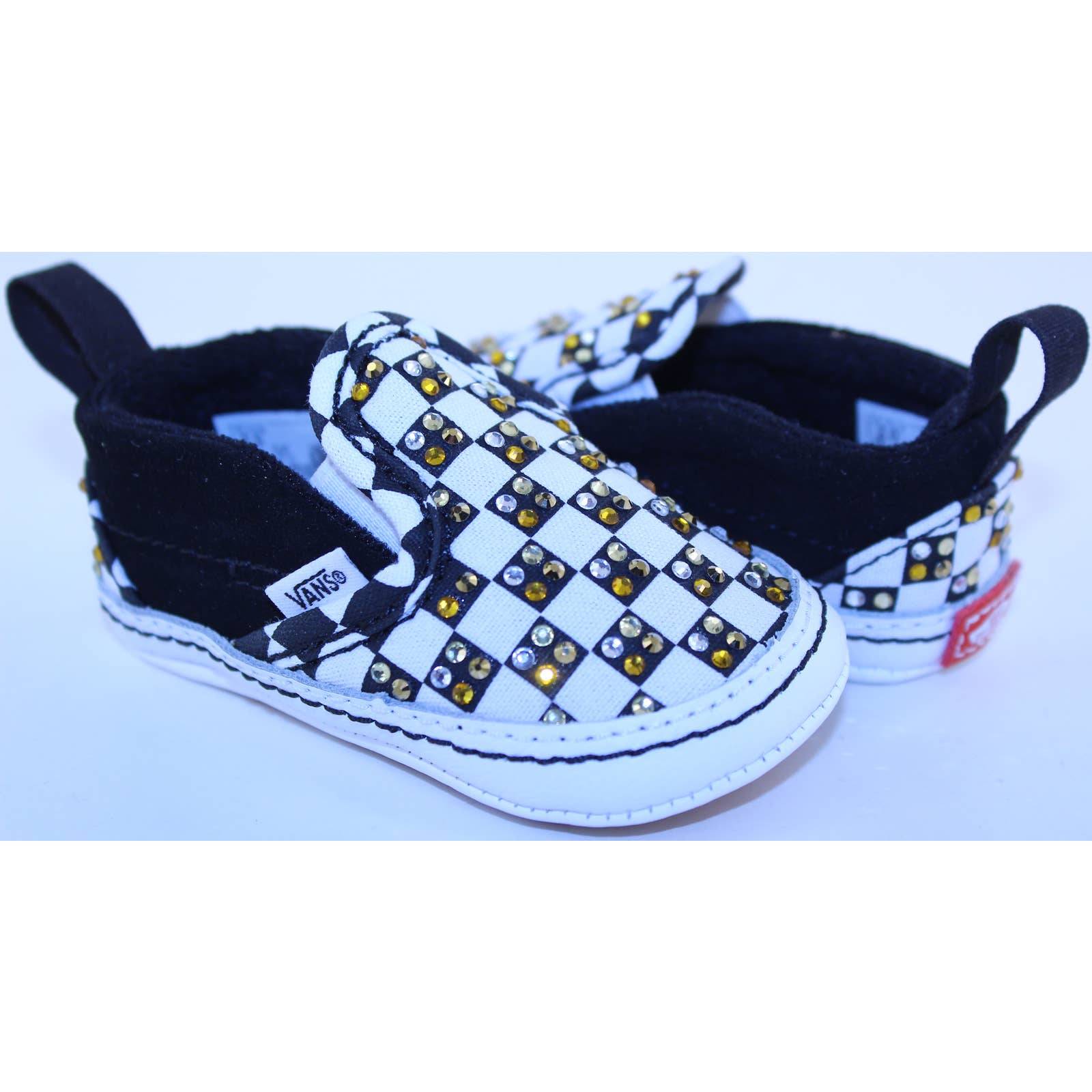 Vans Checkerboard SlipOn Crystal Sneaker